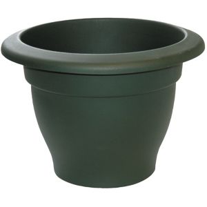 Sankey Dark Green Plastic Bell Plant Pot