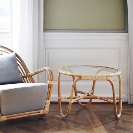 Sika-Design - Charlottenborg Rattan Side Table - Natural