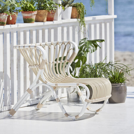 Sika-Design - Fox Outdoor Rattan Chair - Dove White
