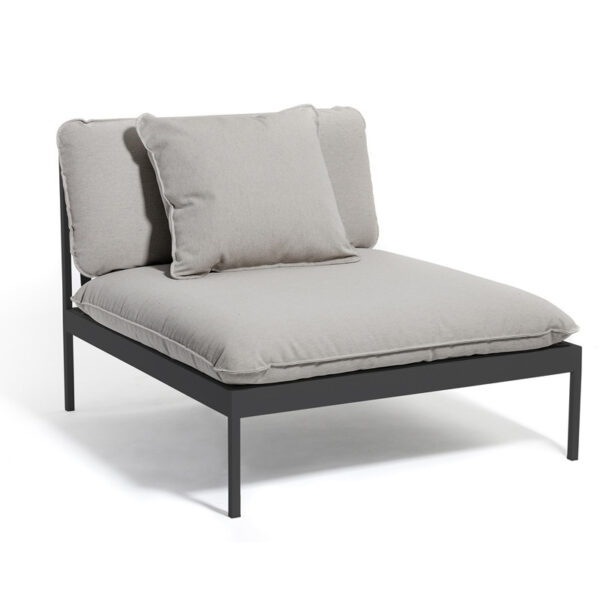 Skargaarden Bönan Lounge Chair Dark grey