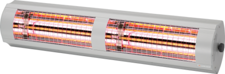 Solamagic Eco+ Pro 2800W infrarød terrassevarmer m/beslag - titan