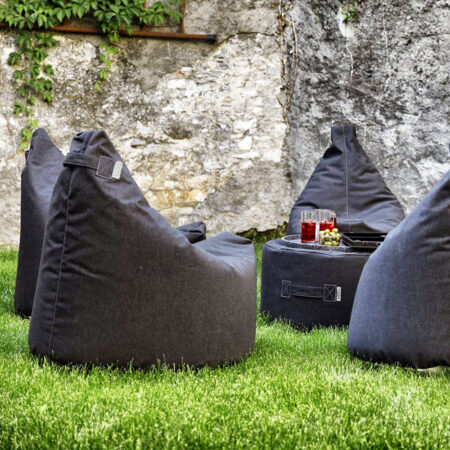Trimm Copenhagen - Outdoor Lounge Satellite Chair - Graphite
