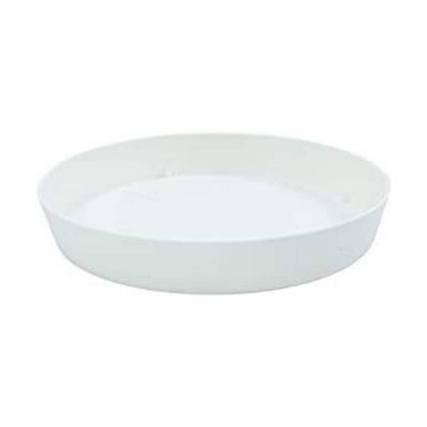 Underskål til potte Plastiken Hvid polypropylen (Ø 17 cm)