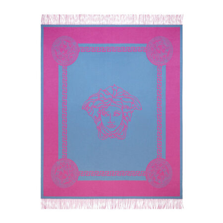 Versace Home - Medusa Rap Throw - Pink/Turquoise