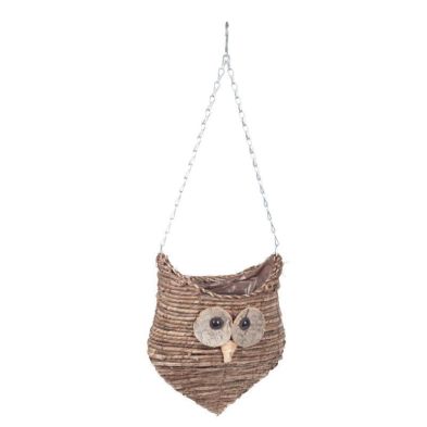Wise Owl Hanging Planter 28x22x18cm